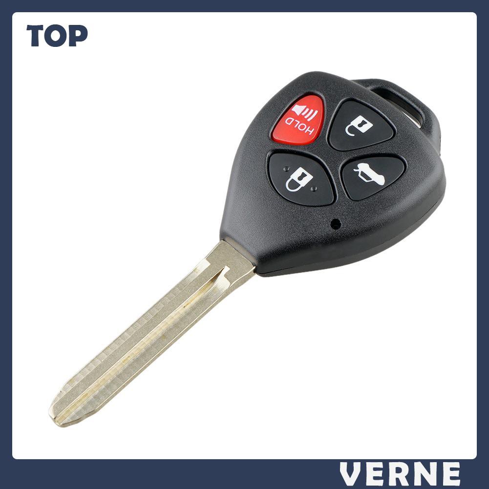 Vỏ Chìa Khóa Điều Khiển Từ Xa 4 Nút Cho Toyota Camry Camry
