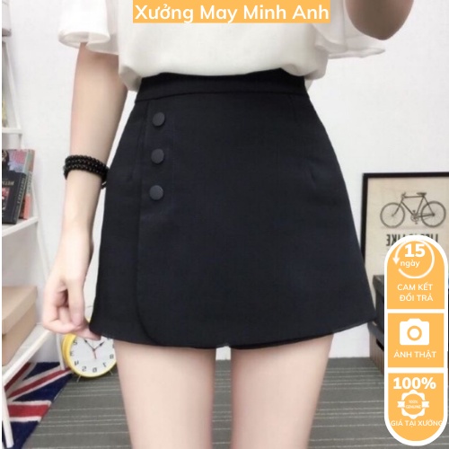 QUẦN VÁY PHỐI CÚC-QUẦN SHORT VÁY SIÊU HOT MA040