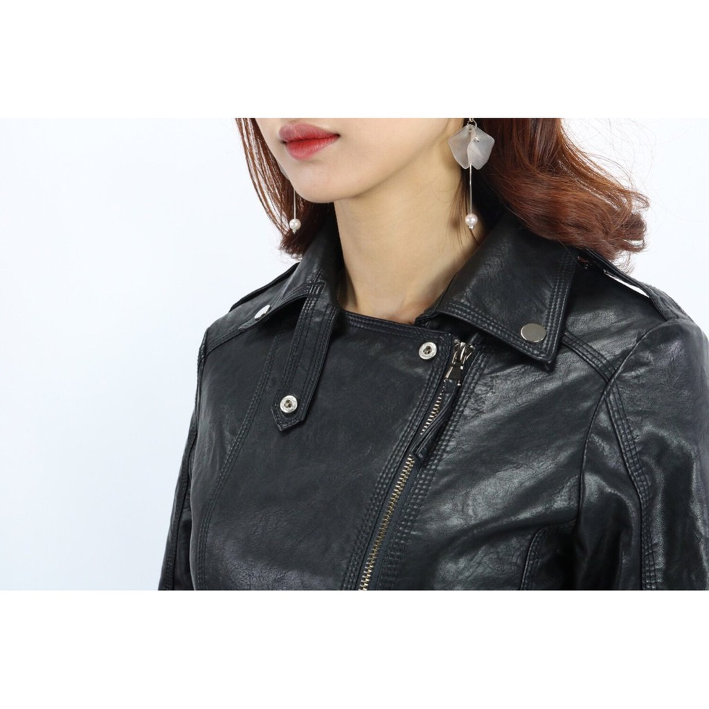 [Tự chụp] Áo da nữ MaxMaLa hàng Quảng Châu tag 068 | BigBuy360 - bigbuy360.vn