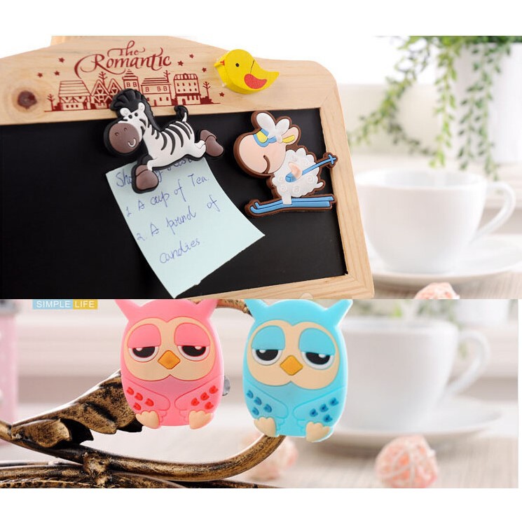 Nam châm gắn dán tủ lạnh hình dễ thương cho bé