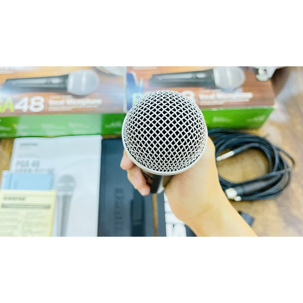 Micro Shure PGA48-QTR - Chính hãng BH 12 tháng