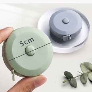 Thước cuộn mini dây rút đo eo, quần áo