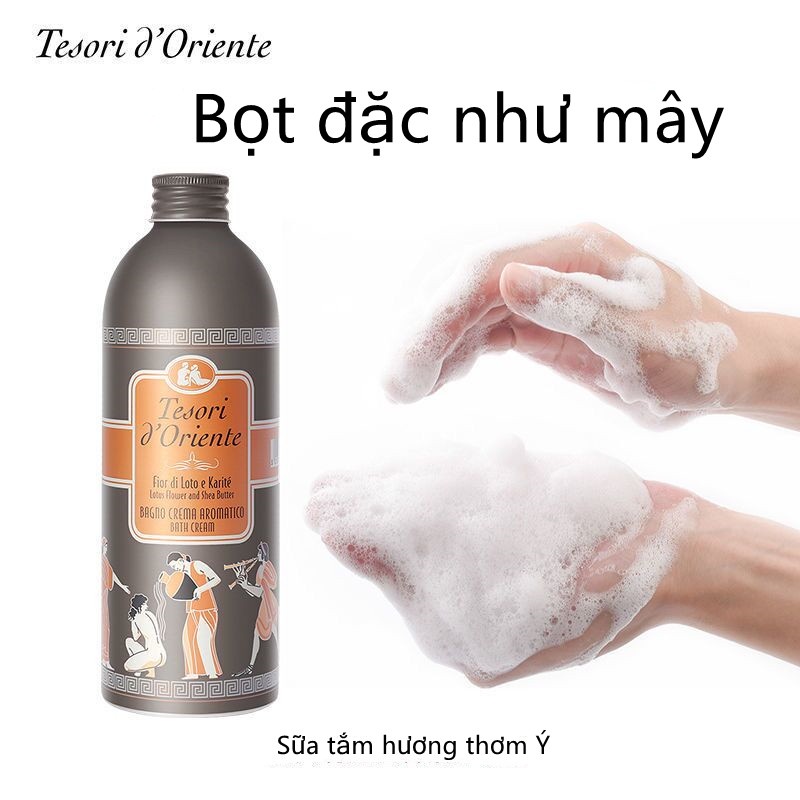 Sữa tắm nước hoa Oriental Gem Ý dưỡng ẩm với hương lâu phai
