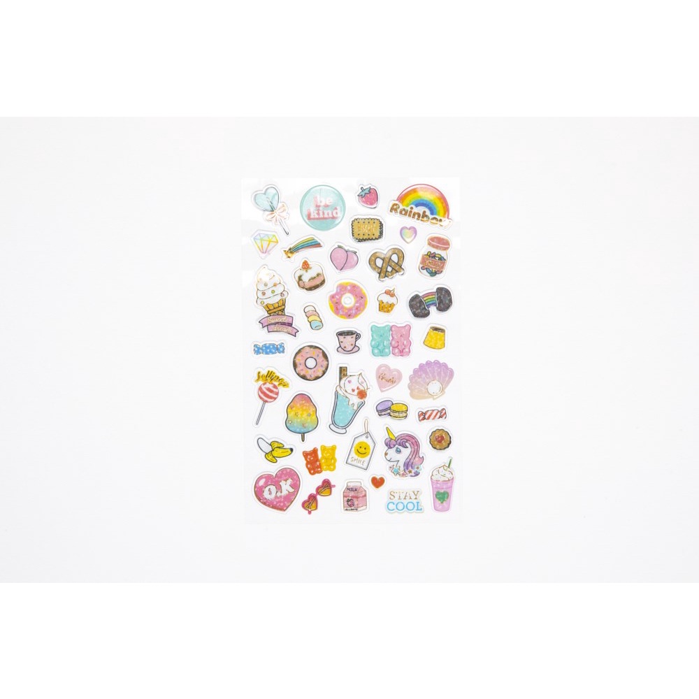 Miếng Dán Sticker ARTBOX Hàn Quốc Bằng PVC Hình Kem Bánh Ngọt Lấp Lánh