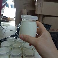 Hũ thủy tinh làm sữa chua có nắp 100ml