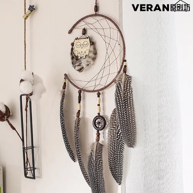 Dreamcatcher trăng khuyết - vintage