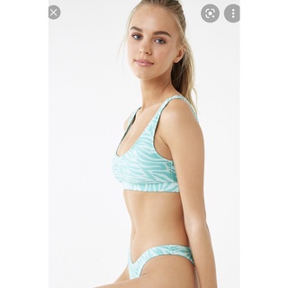 [SALE] Set Bikini F21 Xanh Vân (Còn Size XL)