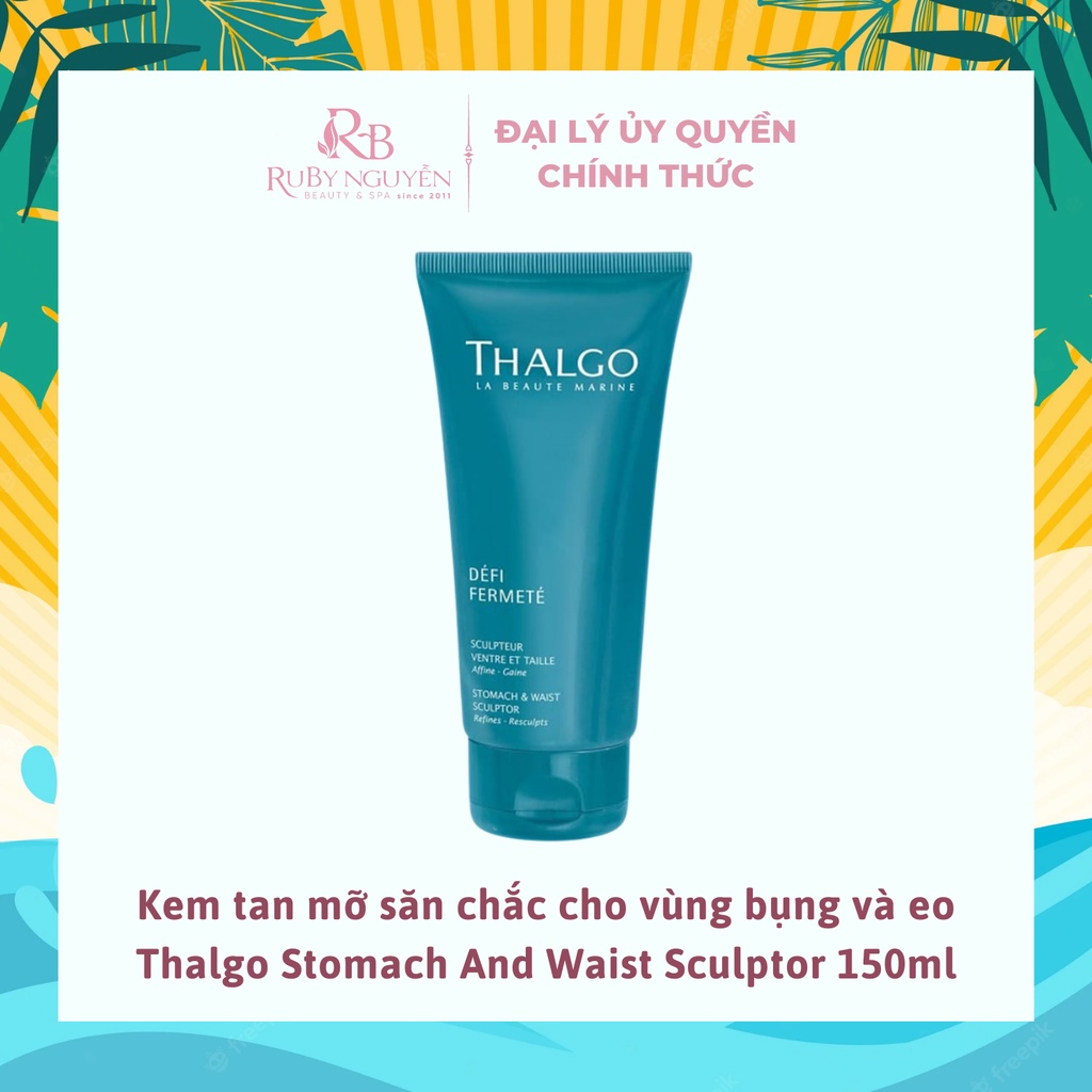 Kem tan mỡ săn chắc cho vùng bụng và eo Thalgo Stomach And Waist Sculptor 150ml