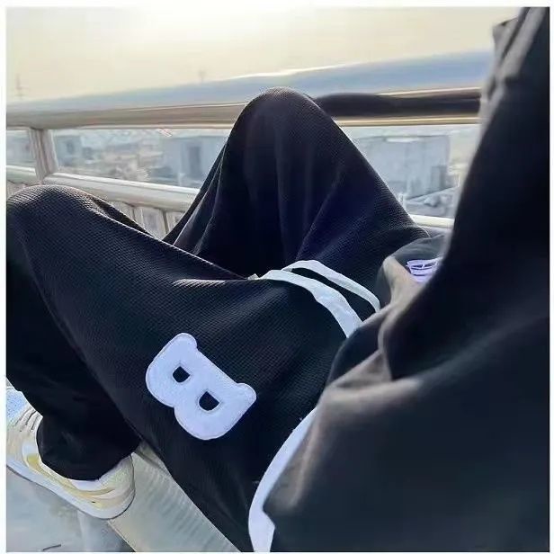 Quần Thể Thao Ống Rộng Thời Trang Hàn Quốc Dành Cho Nam