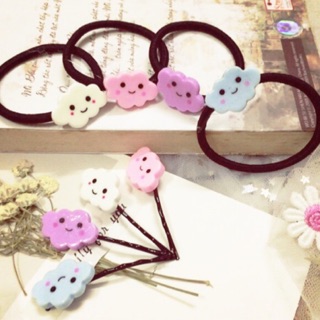 10 kẹp tóc đám mây cute lạc lối