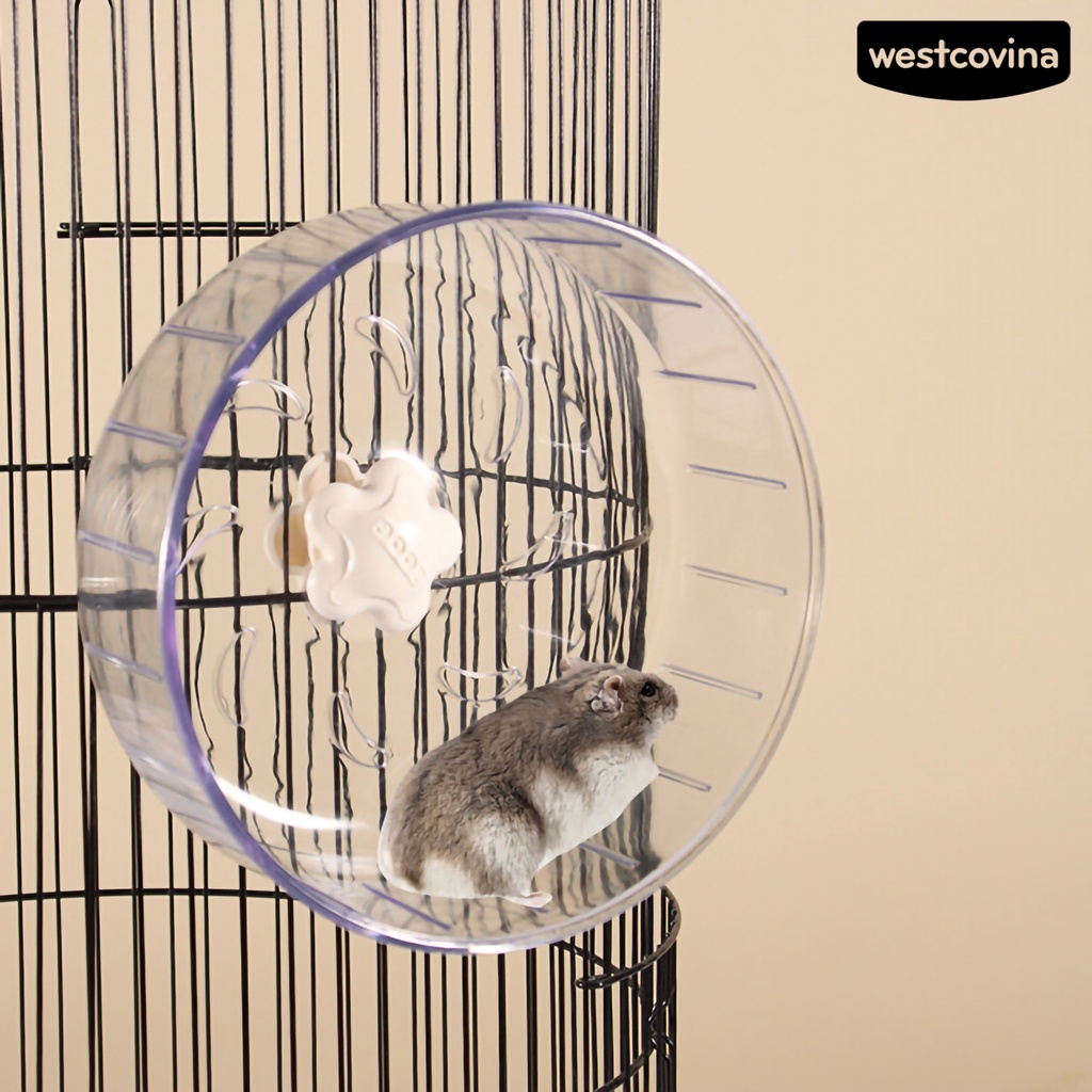 [Mới]♞Đĩa Tròn 17cm Cho Chuột Hamster Chạy Bộ