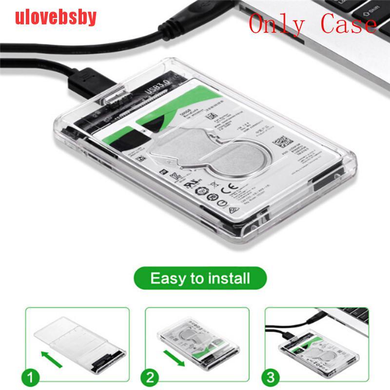 Hộp Đựng Ổ Cứng 2.5in Sata Usb 3.0 Hdd Có Đèn Led | BigBuy360 - bigbuy360.vn