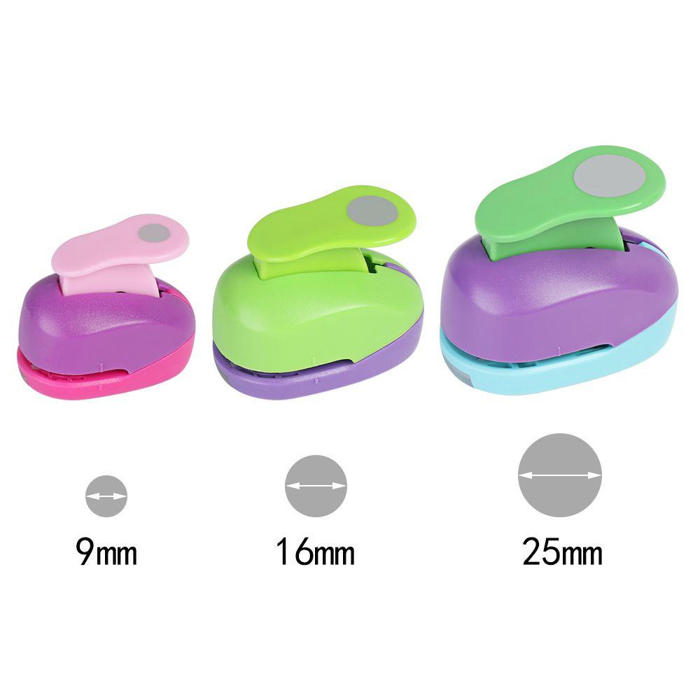 Dụng Cụ Đục Lỗ Hình Tròn 9mm 16mm 25mm Màu Sắc Ngẫu Nhiên
