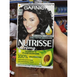 HÀNG ĐỨC)THUỐC NHUỘM TÓC GARNIER SỐ 1.0 ĐEN