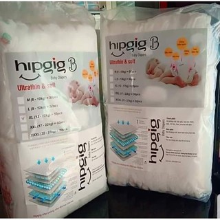 Bỉm Trần Tã quần  Hipgig B nhật 150M 150L 150XL 150XXL 150xxxl