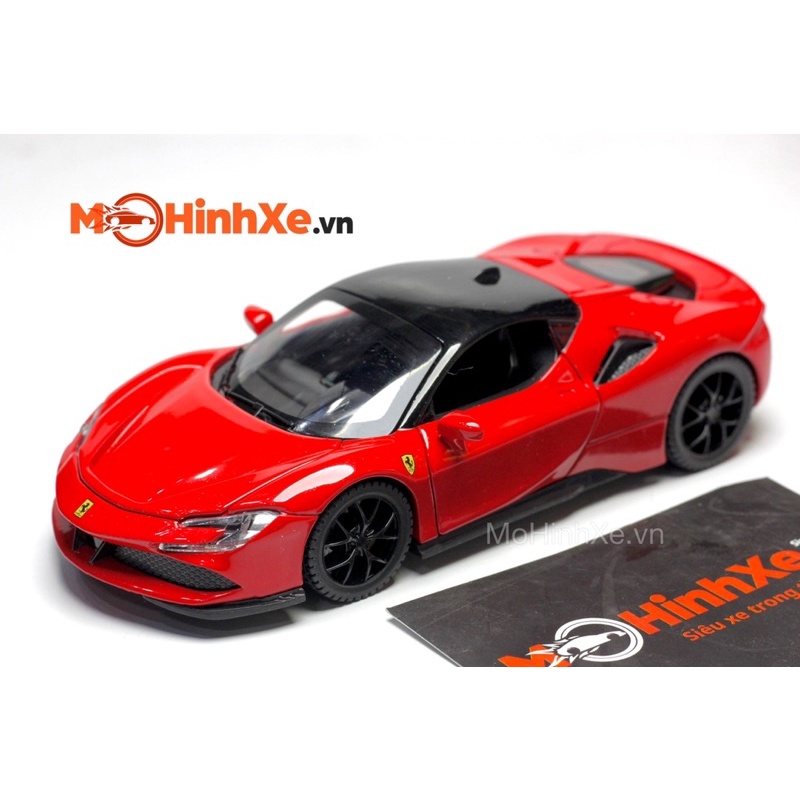 MÔ HÌNH XE FERRARI SF90 1:32 HÃNG KHÁC