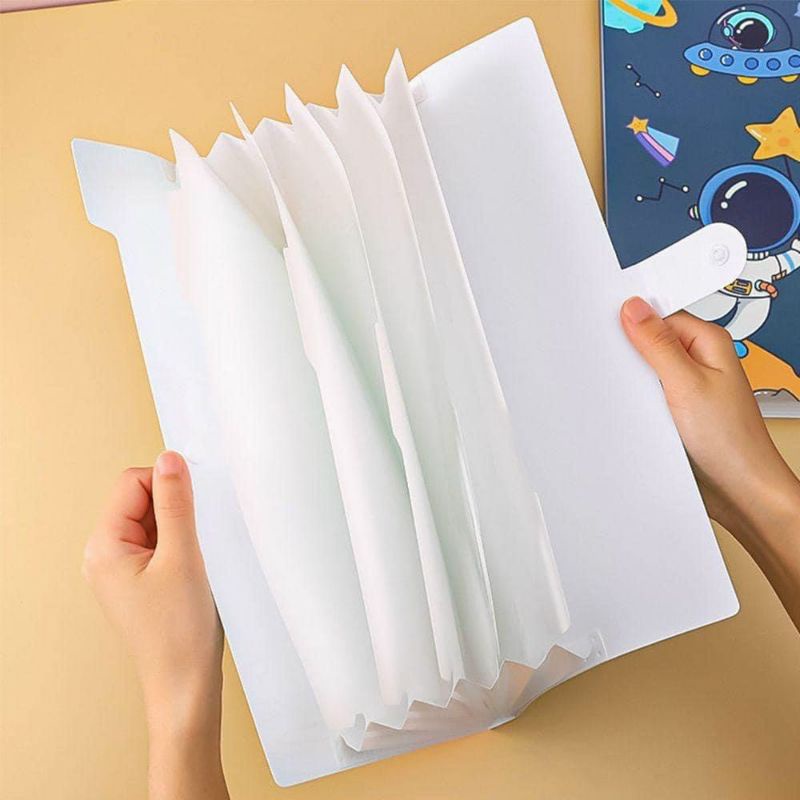 File đựng tài liệu 6 NGĂN PHI HÀNH loại A4 tiện lợi- ND