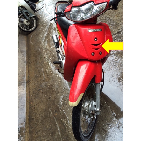Mặt nạ xe Wave alpha-wave ZX -Wave nhỏ 110 đời 2001 đến 2006-nhựa nguyên sinh ABS LOẠI ĐẸP