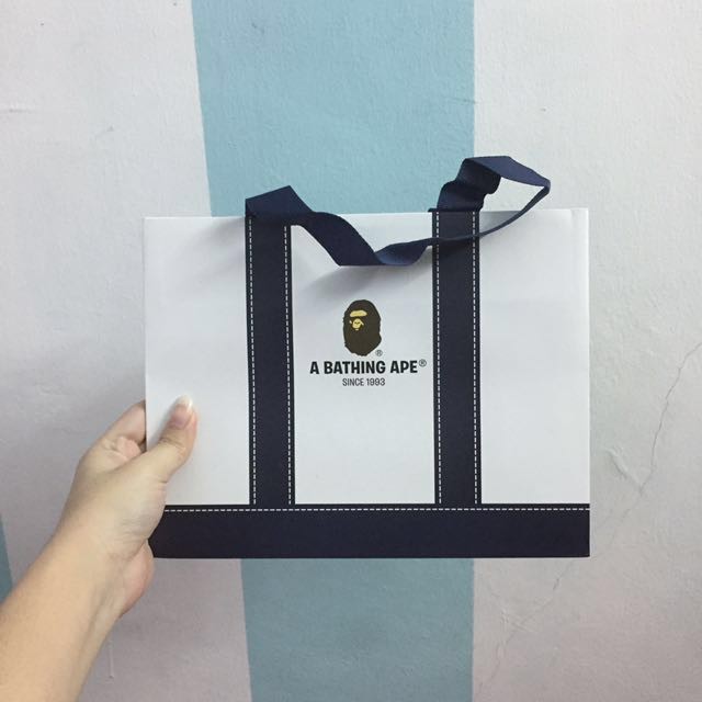 Túi Giấy Bape [ Ảnh thật + Auth ]