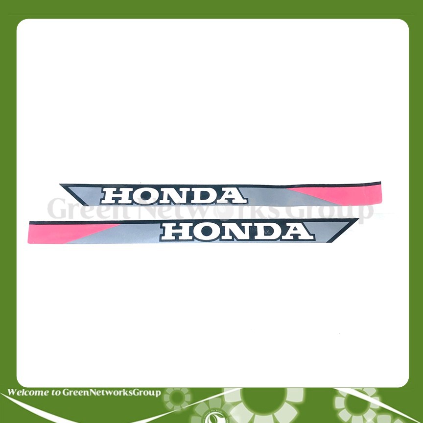 Bộ tem dán 3 lớp trang trí cho xe Dream II ( Hồng Vàng Xám ) Greennetworks