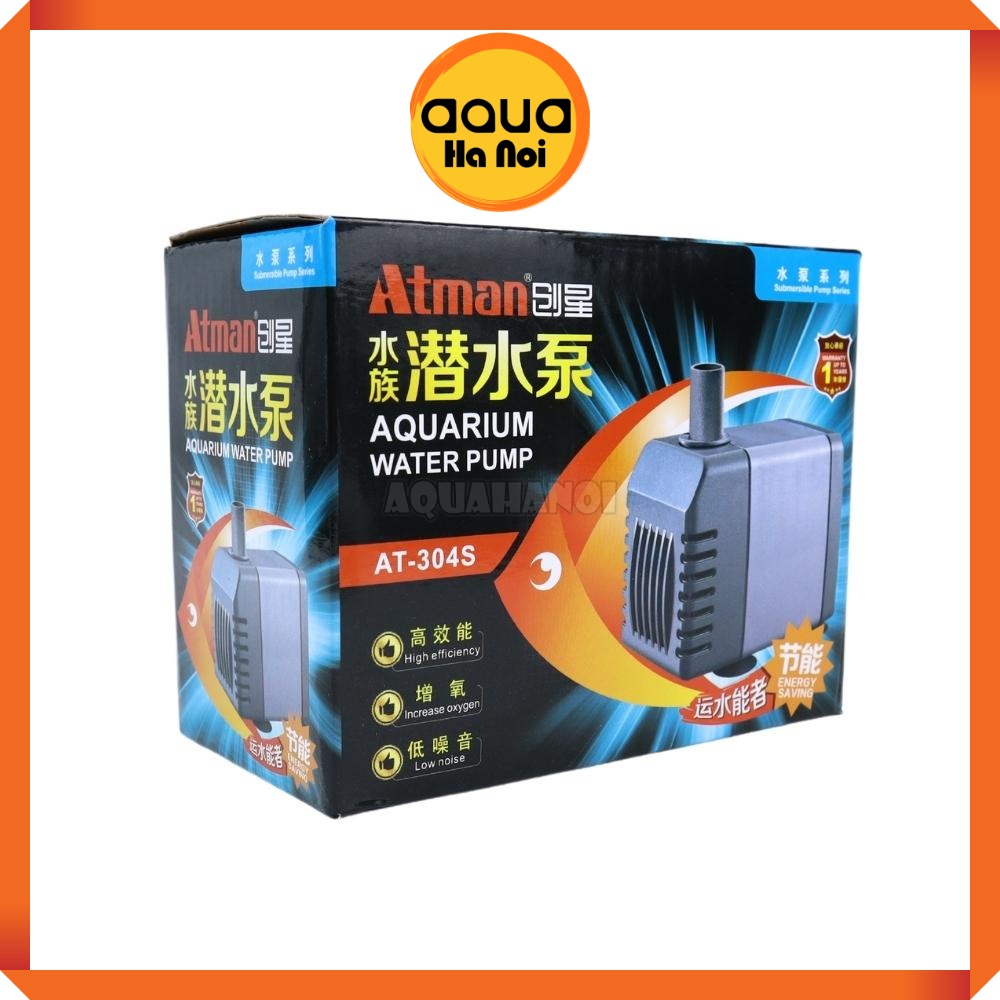 Máy bơm bể cá Atman AT 301s,302s,303s,304s,305s,306s - Máy bơm nước hồ cá thủy sinh siêu êm