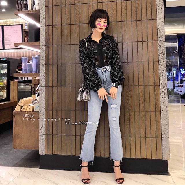 Quần Jean ống loe+ Ống bagy. Hàng chuẩn ảnh thật shop chụp. Lẻ #165k ôm lô sỉ sll liên hệ zalo 0987643111