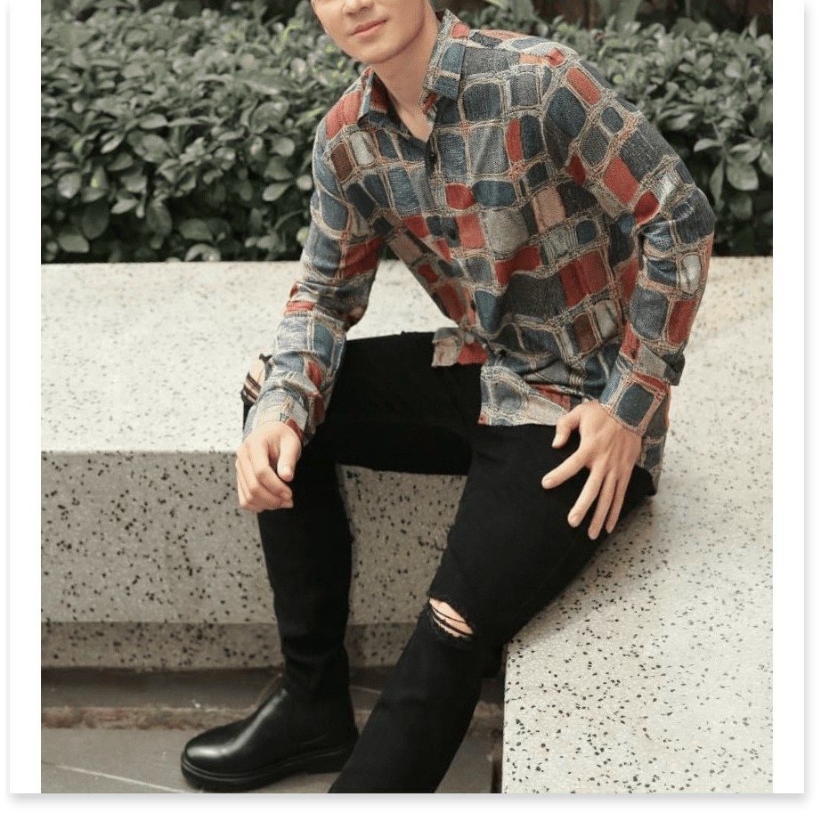 ÁO SƠ MI NAM TAY DÀI , HỌA TIẾT ĐẸP , NHIỀU MẪU HỌA TIẾT KHÁNH AN STORE