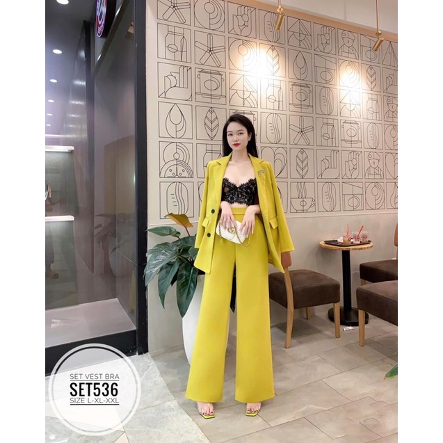 Bigsize Set vest bra SET536