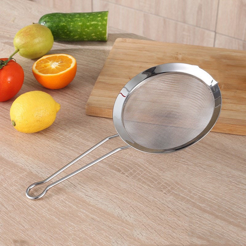 Dụng Cụ Rây Bột Làm Đồ Chiên Bằng Lưới Tiện Dụng