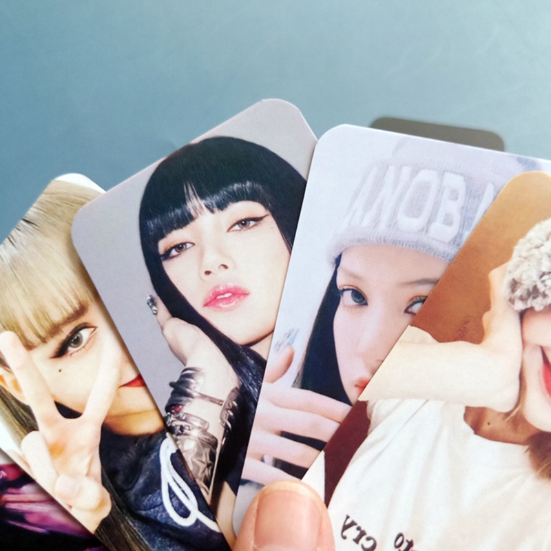 Bộ 7 Thẻ Ảnh Lomo In Hình Nhóm Nhạc Kpop BLACKPINK LISA LALISA