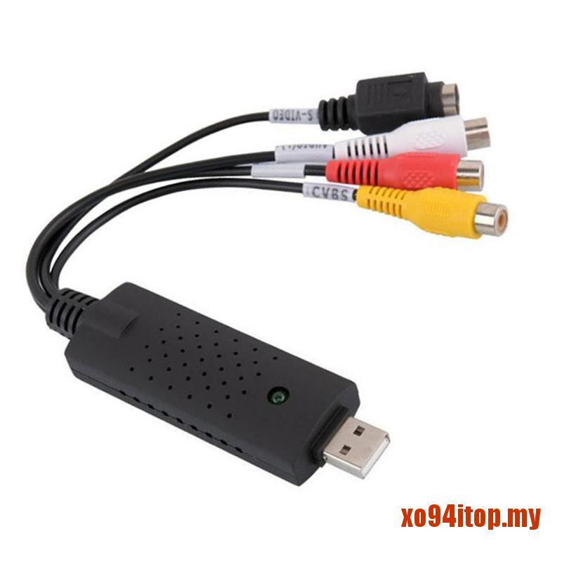 Bộ Chuyển Đổi Thẻ Âm Thanh Video Vhs Sang Kỹ Thuật Số Usb 2.0 | BigBuy360 - bigbuy360.vn