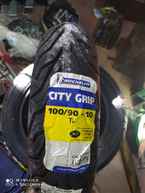 Vỏ  xe michelin 100/90-10 - 90/90-12 city grip