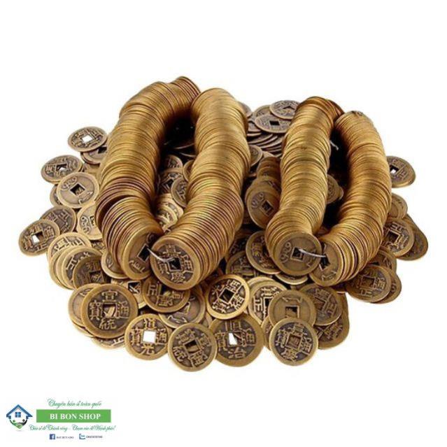 Đồng Xu Chiêu Tài Tiến Bảo, đồng tiền may mắn.Tiền xu cổ Việt Nam