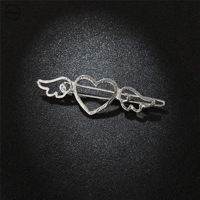 Kẹp tóc kim loại kiểu dáng dễ thương dành cho nữ