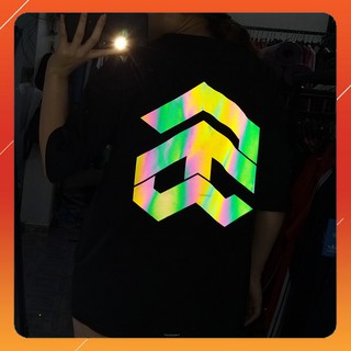 [THƯỜNG] Áo Thun Tay Lỡ Unisex Nam Nữ Phản Quang 7 Màu 5Theway