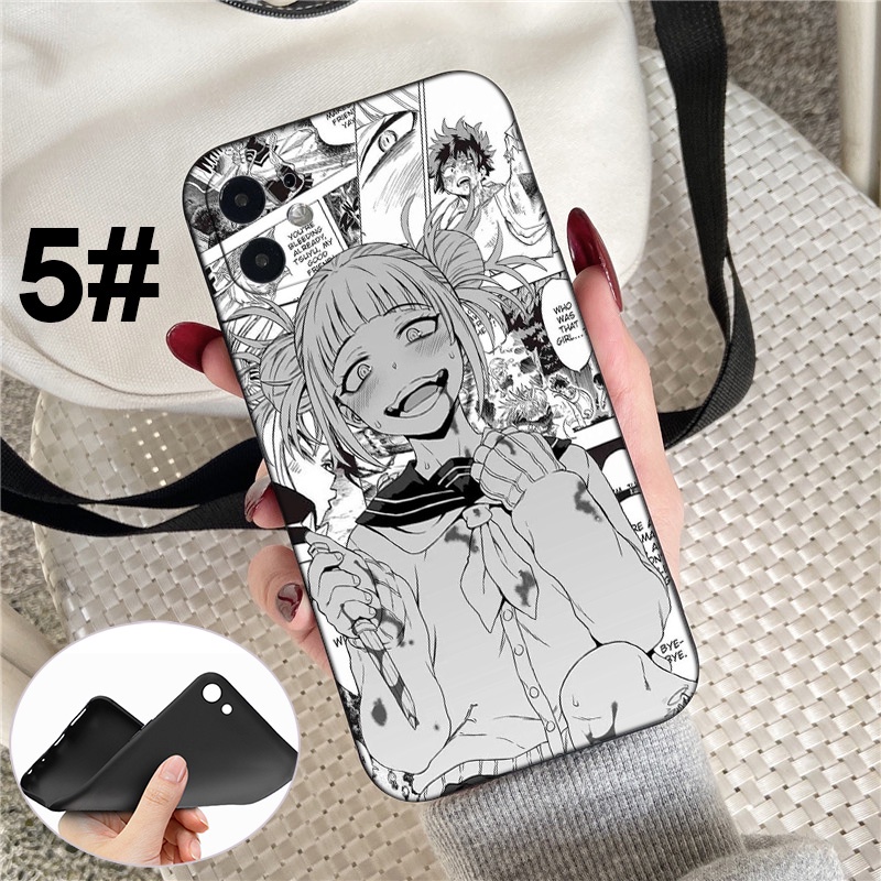 Ốp điện thoại silicon mềm hình Ahegao cho iPhone 7 8 78+ 6+ 6S+ XR XS Max 5 5s