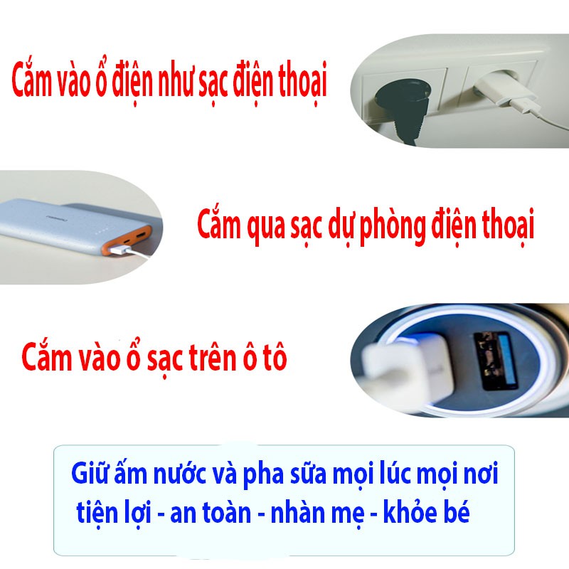 Bình Sữa Thông Minh Dr. Green, Bình Sữa Giữ Nhiệt, CHỐNG ĐẦY HƠI,CỔ RỘNG CHỐNG SẶC. ,bình pha sữa tiện lợi 3 trong 1