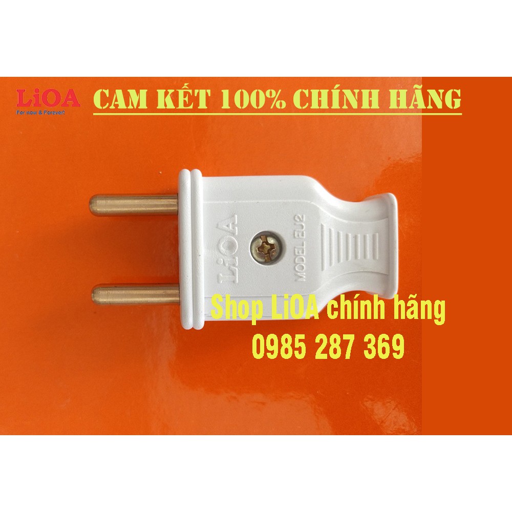 Phích Cắm LIOA EU . Phích thẳng 2 chân