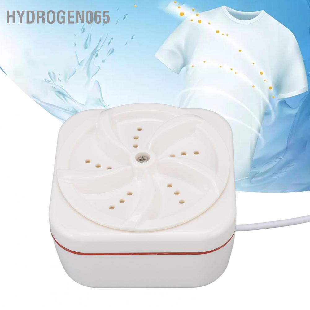 Máy giặt siêu âm 5V 18W USB chạy bằng sóng Tuabin di động có thể gập lại cho du lịch ký túc xá Hydrogen065