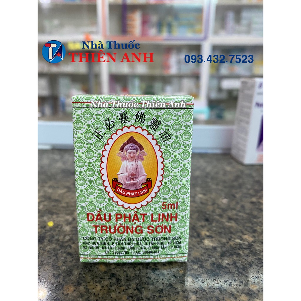 Dầu nóng xoa bóp - Dầu Phật Linh Trường Sơn