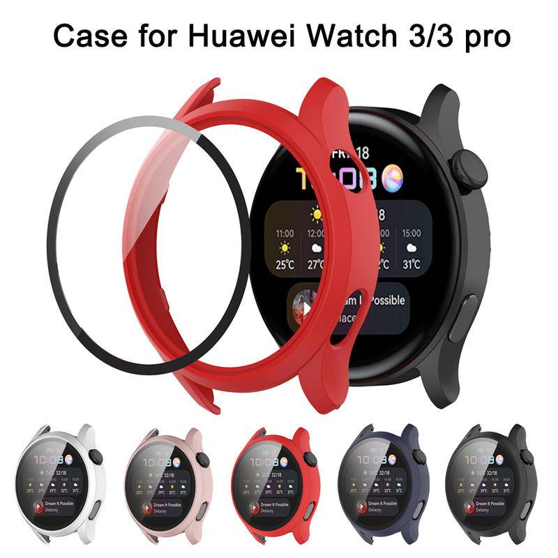 Ốp Bảo Vệ Mặt Đồng Hồ Thông Minh Huawei GT3 GT2 Pro 42 46 MM GT2E Watch3 Pro 46 48 MM