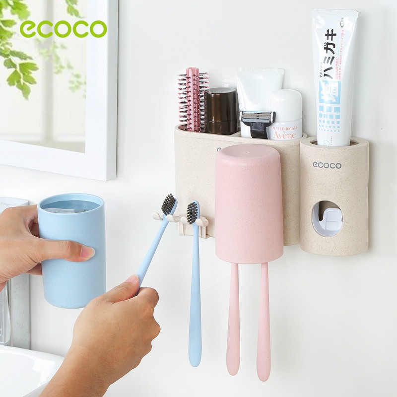 KỆ ĐỰNG PHÒNG TẮM ECOCO TẶNG 2 CỐC LÚA MẠCH E1701