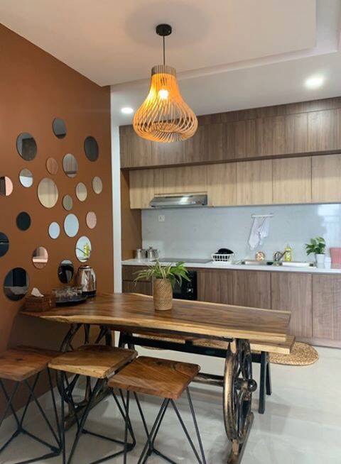 Đèn Gỗ Trang Trí T099