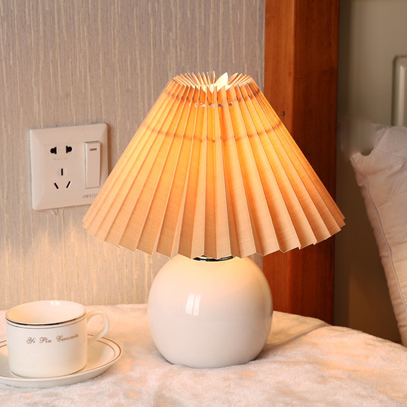 Đèn ngủ vintage phong cách Hàn Quốc sang trọng - Có tăng giảm độ sáng - Tặng kèm bóng led cao cấp - HÀNG CÓ SẴN
