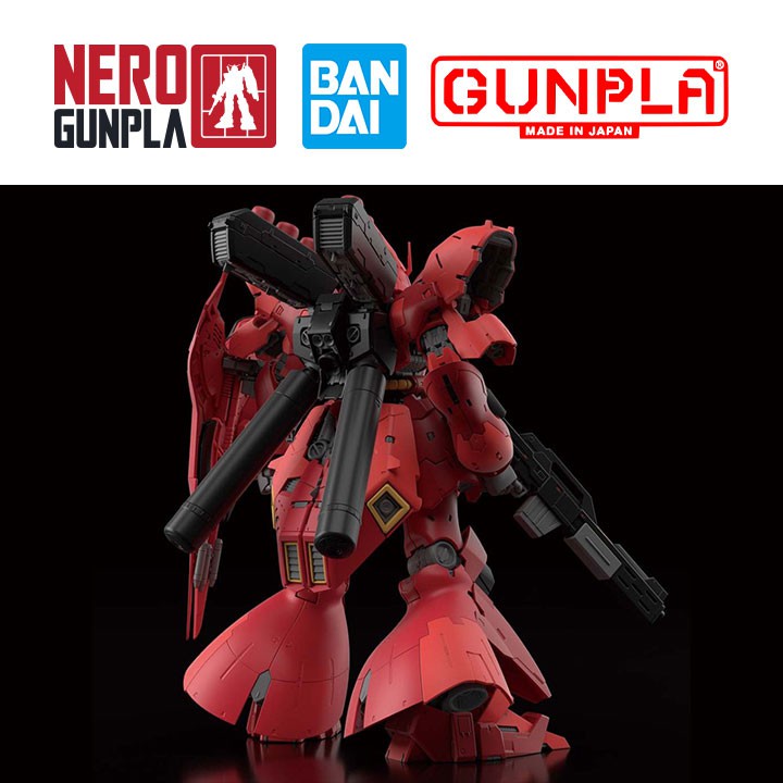 Mô Hình Lắp Ráp Bandai Gunpla RG 1/144 Mobile Suit MSN-04 Sazabi