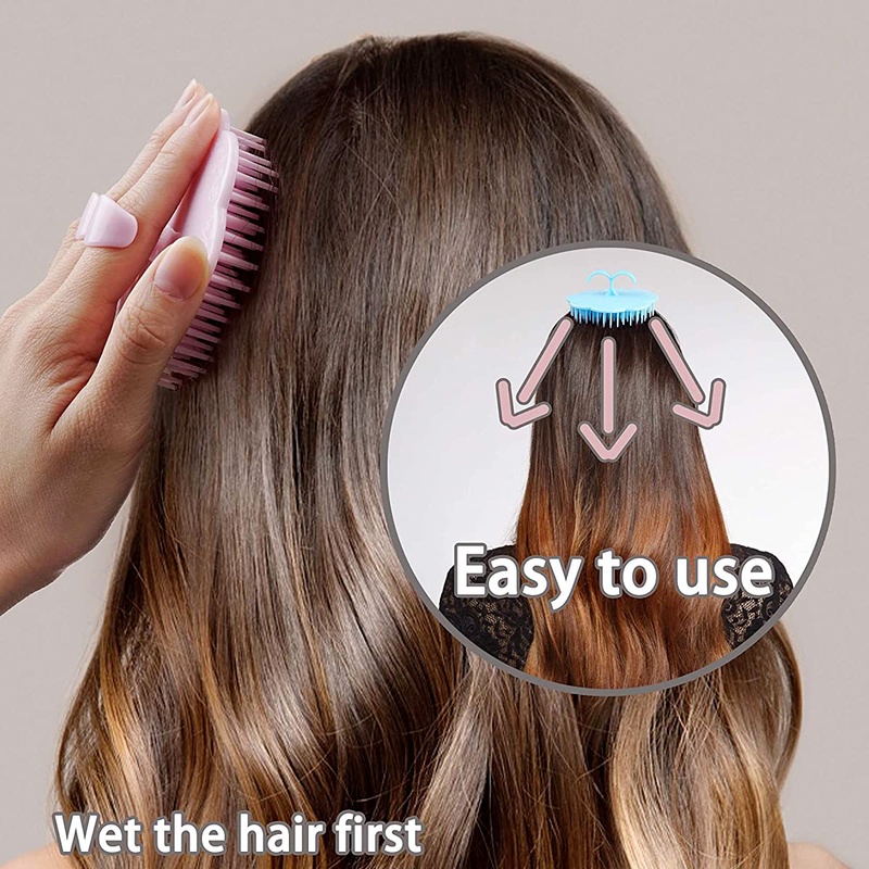 Bàn Chải Silicone Mát Xa Cơ Thể Khi Tắm Tiện Dụng