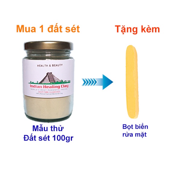 Mặt nạ đất sét núi lửa 100gr- 227gr Aztec Secret- Giảm mụn, hỗ trợ detox da