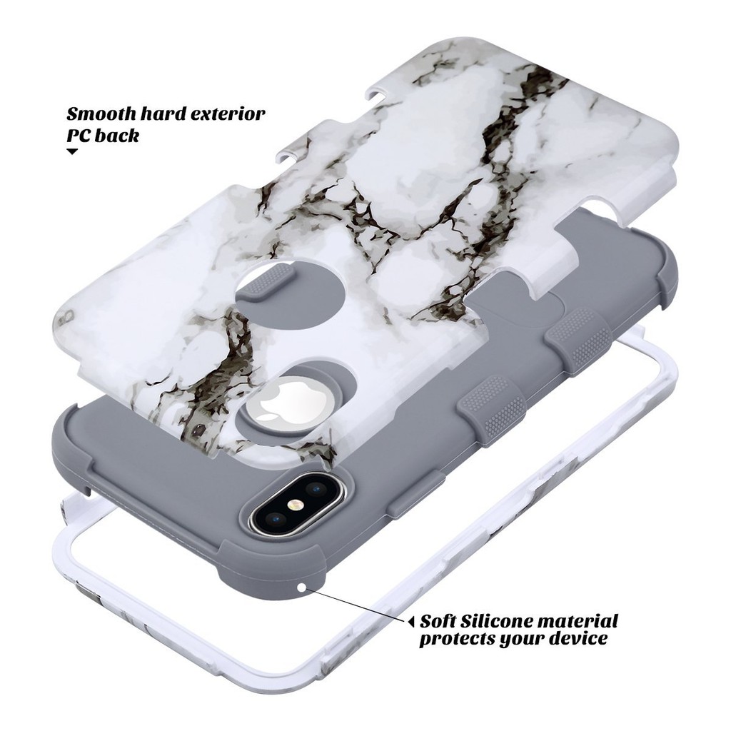 Case chống shock 3 lớp cho Iphone X, Iphone 10, hàng xách tay USA