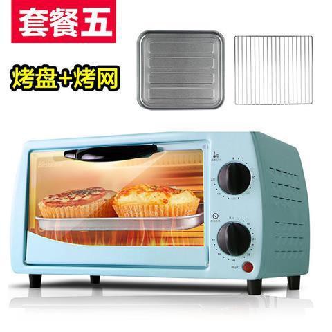 Lò nướng gia đình Kesun TO092 bánh nhỏ điện mini đa chức năng màu hồng