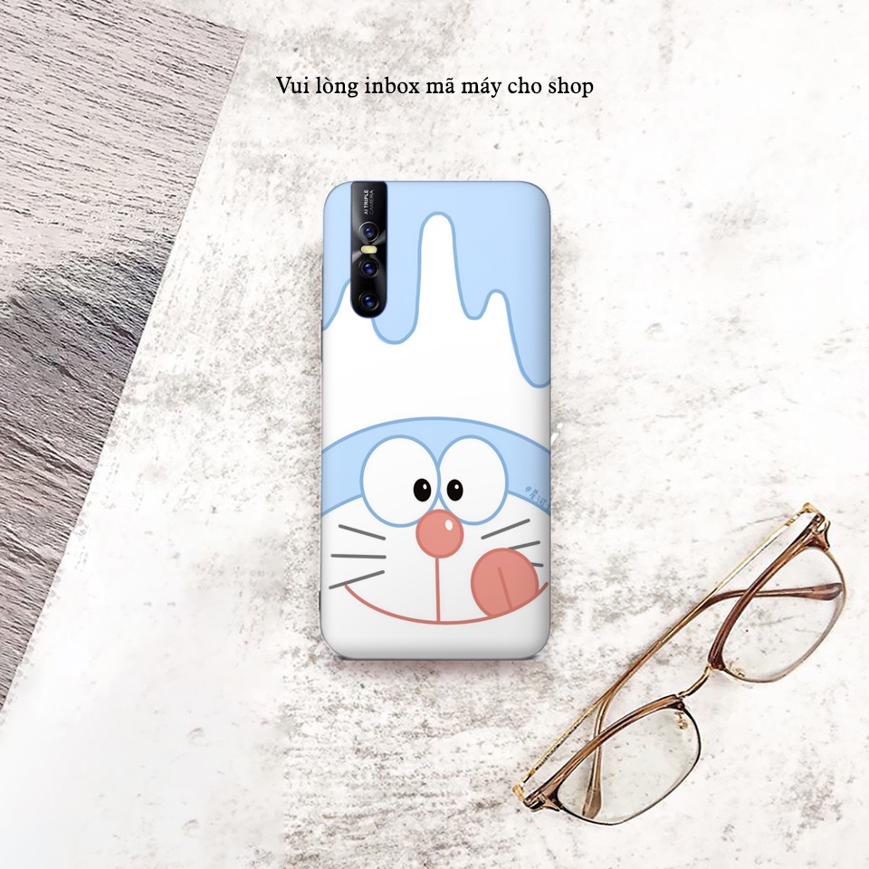 Miếng Dán Skin Điện Thoại In Hình Doremon Ice Cream Cho Iphone 7/ 8/ X/ XS/ 11/ 11 Pro Max Và Các Dòng Máy Android
